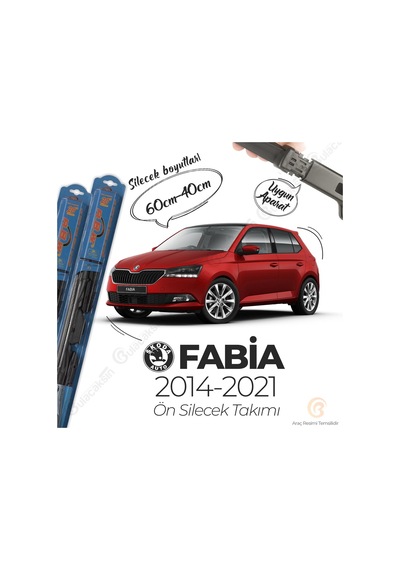 Skoda Fabia Ön Silecek Takımı (2014-2021) RBW Hibrit