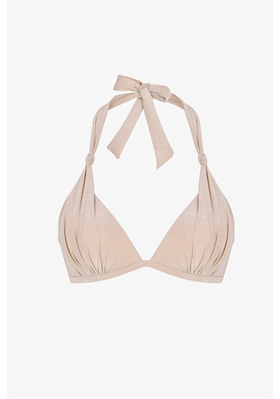 Penti Bej Devon Ruched Bikini Üstü