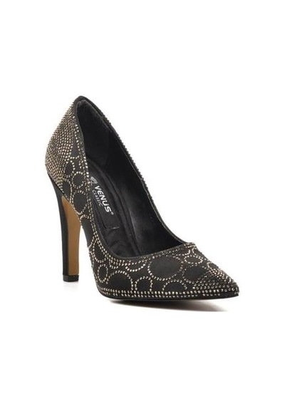 Venüs 23110565y Taşlı Saten Stiletto Kadın Abiye Ayakkabı 001