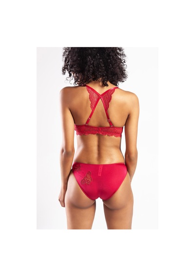Lenaca Githa Foam Cup Push Up Bra,şarap Renk Straplez Konforlu Ve Şık Sütyen Çok Renkli