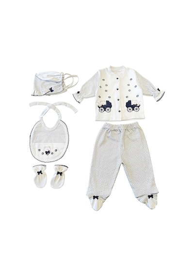 Sema Baby Sema Bebe 5’Li Set - Mavi Çok Renkli