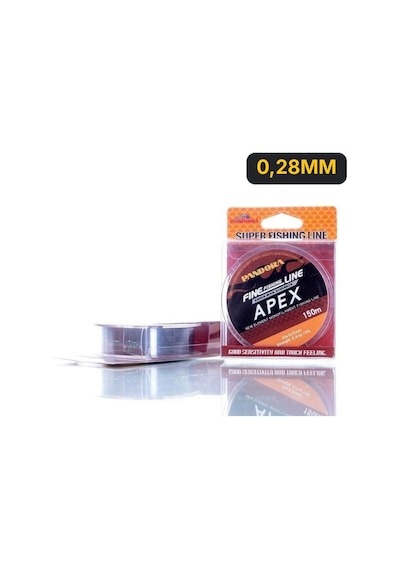 Pandora Apex Monofilament Misina 150 Mt Gri 0,28mm