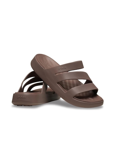 Crocs Getaway Strappy Kadın Terlik - Kahverengi