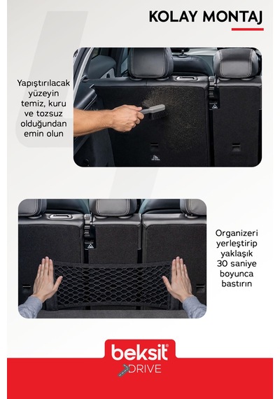 Drıve Araç İçi Organizer Cep File 25x25