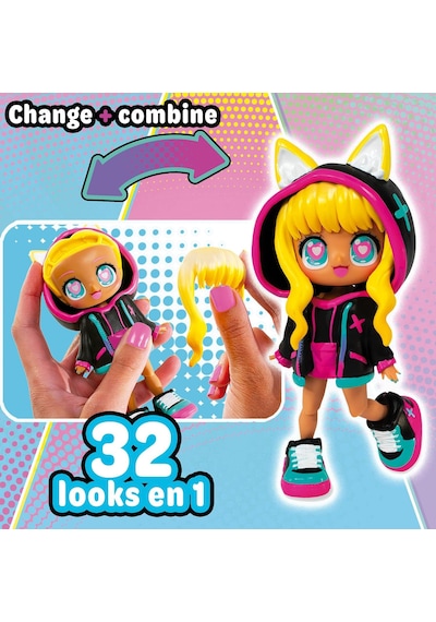 Animakii Bebek Ve Aksesuar Seti - School Girl Ve Magical Girl