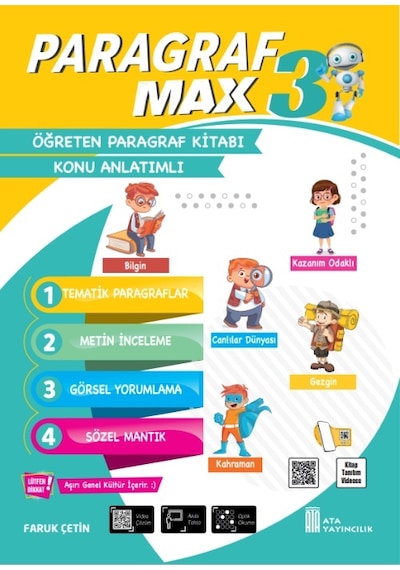 3. Sınıf Paragraf Max