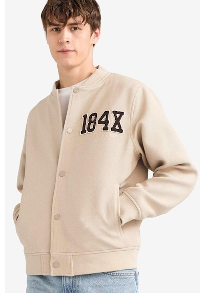 Defacto Regular Fit Kolej Yaka Çıtçıtlı Bomber Mont F5096ax25aubg359 Bej Defacto Regular Fit Kolej Yaka Çıtçıtlı Bomber Mont F5096ax25aubg359 Bej