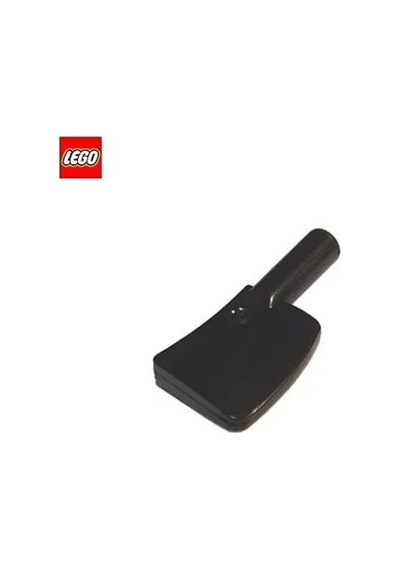 Minifigür Aksesuarları: Satır, Et Bıçağı, Bıçak, Cleaver Siyah Renkte