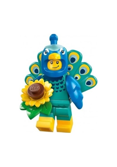 Lego Minifigür 71051 Seri 28 - 01 Peacock Costume