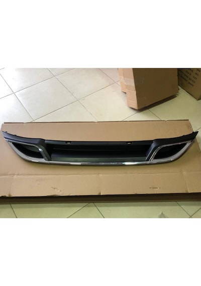 Vw Golf 7 Arka Tampon Difüzörü 7 5 Görünüm Çift Çıkış Parlak Siyah