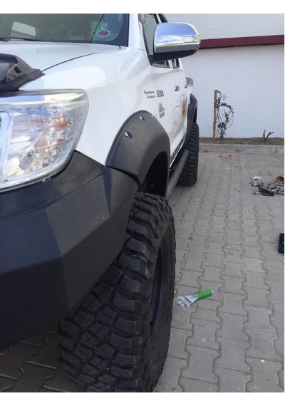 Ducki Toyota Uyumlu Hilux Vigo 2012-2015 Offroad Dodik Abs Plastik