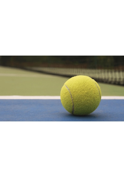 4 Adet Sarı Tenis Topu - Antrenman Tenis Topu - Masaj Topu