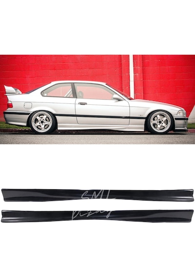 BMW E36 Yan Marşpiyel Plastik BMW E36 Yan-Marşbiyel-Marşbiel-Ek