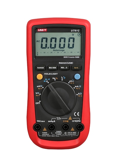 Unit Ut-61c Modern Dijital Multimetre