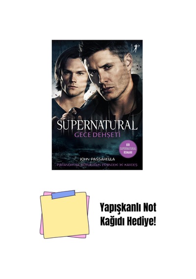 Supernatural - Gece Dehşeti + Yapışkanlı Not Kağıdı