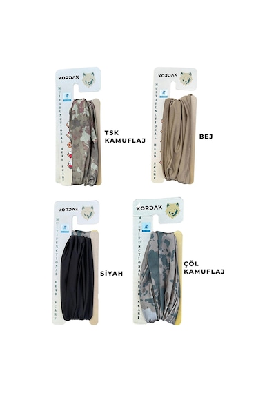 Tactical Haki Askeri Bandana Buff - 17 Şekilde Kullanılabilir Haki