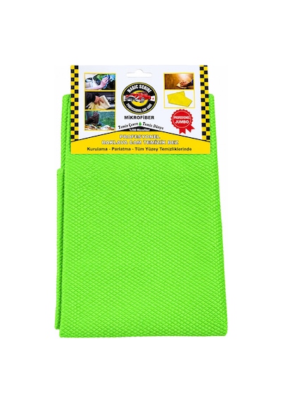 Mikrofiber 20'li Baklava Desenli Cam Bezi 50x70 Büyük Boy Diğer