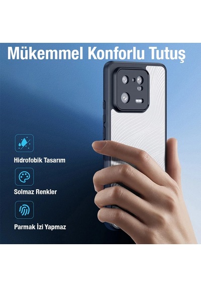 Dux Ducis Xiaomi 13 Pro Aimo Series Premium Buzlu Sert Pc-tpu Kılıf- 5775