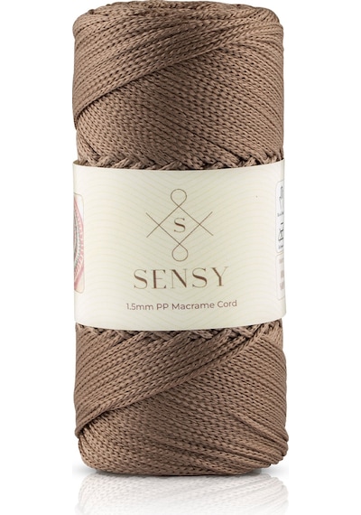 1.5 Mm - 100 Gr Polyester Makrome Ipi Vizon 150 M Polyester Makrome Ip Supla Ip Ve Çanta Ipliği