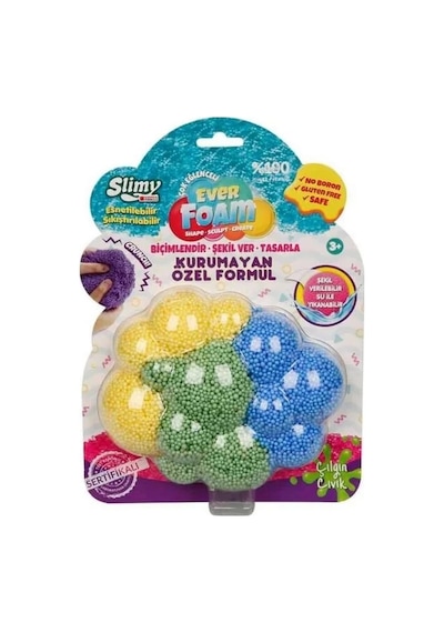 Mey İthalat Slimy Ever Foam 3 Renkli Slime