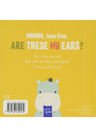 Yoyo Books Are These My Ears - Cow