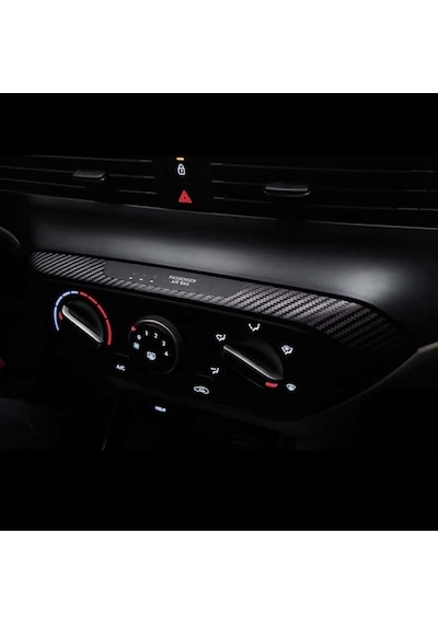 Hyundai Bayon İç Trim Karbon Folyo Kaplama Set Ayna Katlama Butonlu