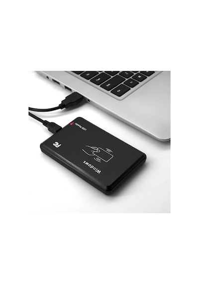 Çift Frekans 13.56mhz Ve 125khz Usb Rfid Okuyucu Dual Rfıd Manyetik Kart Anahtarlık Etiket Okuyucu