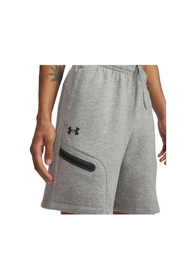 Under Armour Unstoppable Fleece Erkek Gri Şort Gri