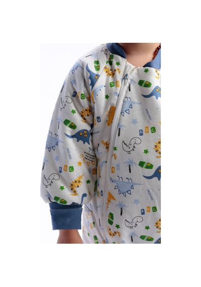 Babyhola 2.5 Tog Yorgan Gerektirmeyen Kalın Elyaf Dolgulu Çocuk Uyku Tulumu Pamuk Astarlı Unisex 6020 Koyu Mavi Babyhola 2.5 Tog Yorgan Gerektirmeyen Kalın Elyaf Dolgulu Çocuk Uyku Tulumu Pamuk Astarlı Unisex 6020 Koyu Mavi