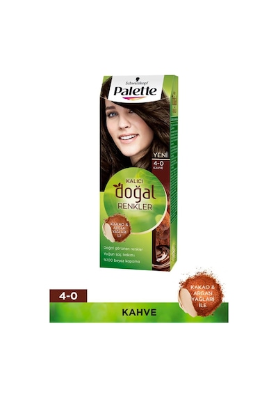 Palette Doğal Renkler 4.0 Kahve (550969549)