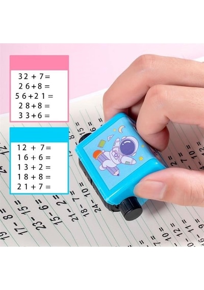 Büro Ev Ofis Oyuncak Hediyesi İçin Eğitici Matematik Toplama İşlemi Kaşe Oyunu