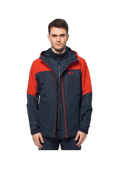 Jack Wolfskin Glaabach 3IN1 JKT  Erkek Mont