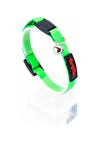 Tailpetz Cat Collar Easy & Safety Lock Green