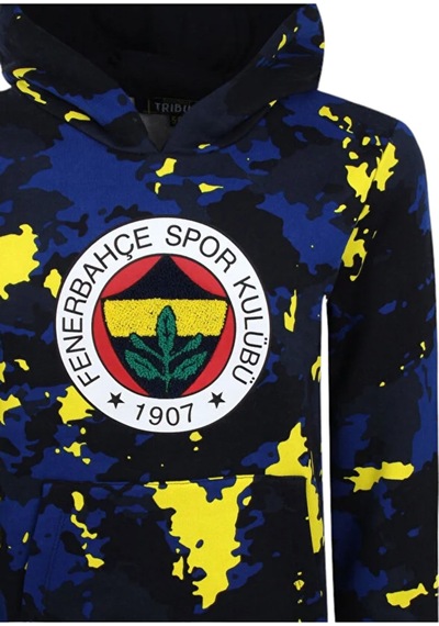 Fenerium Fenerbahçe Çocuk Trıbun Sarı Lacivert Kamuflaj Lacivert - Bej