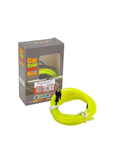 5 Metre 5 Volt Usb Adaptörlü Neon Parlak Florasan Yeşil İp Aydınlatma Pm-6083 Belirtilmemis