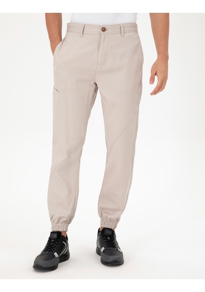 U.s. Polo Assn. Erkek Taş Pantolon Kanvas-chino 50291175-vr049 Taş