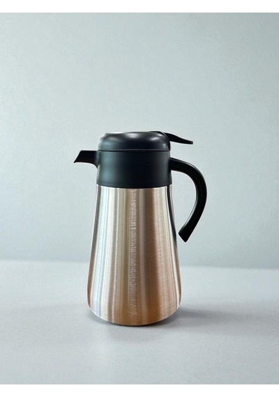 1,5 Litre İçi Dışı Çelik Termos Yeni Model Siyah