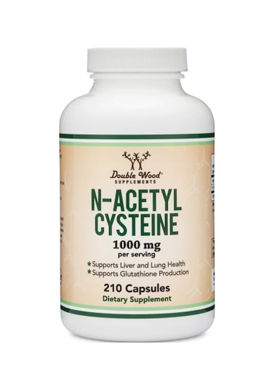Double Wood N.a.c N-acetyl Cysteine 1000mg 210 Capsul.usa Me...