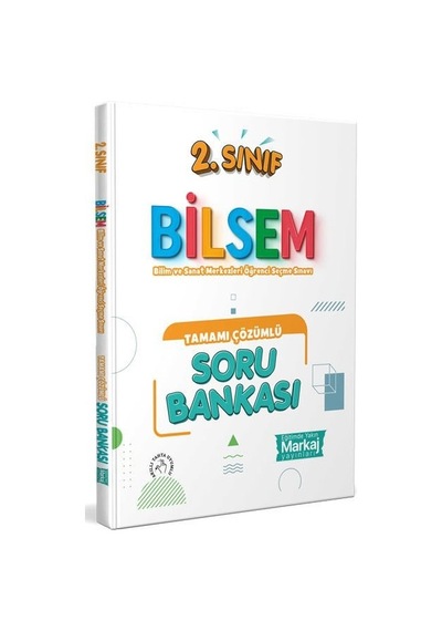 2. Sınıf Bilsem Tamamı Çözümlü Soru Bankası Markaj Yayınları
