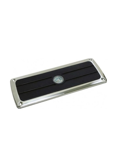 Basamak Plakası Paslanmaz Mavi Led 86x222mm