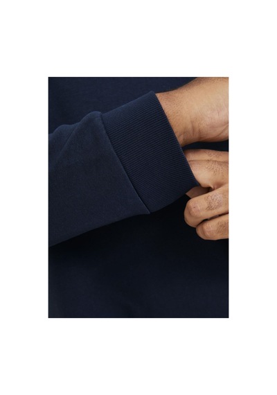 Jack & Jones Plus Sweatshirt Plus Einfarbig Sweatshirt Navy Blazer