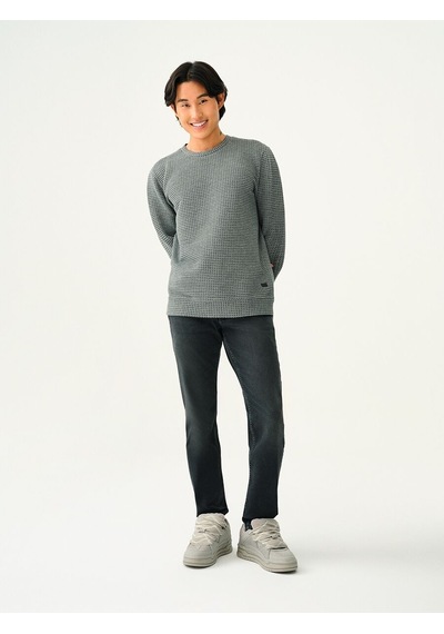 LOFT Regular Fit Erkek Sweatshirt Lf2037195 Q1.v1 Gri Melanj