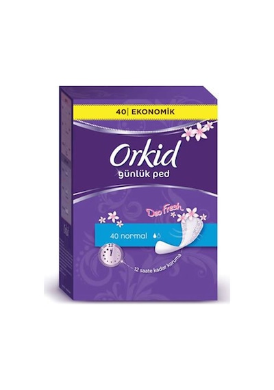 Orkid Günlük Hijyenik Ped Normal 40'lı