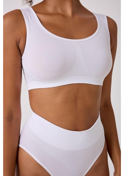 Forever More Bel Toparlayıcı Şekillendirici Yüksek Bel Slip Korse Dikişsiz-1 - Çok Renkli