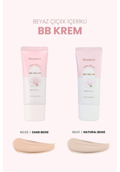 Beyazlatıcı Ve Işıltı Artırıcı White Flower Bb Krem 30 Mililitre No:21 Çok Renkli