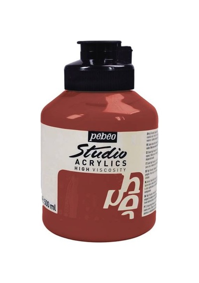 Pebeo Studio Akrilik Boya 500Ml No 38 Burnt Sienna
