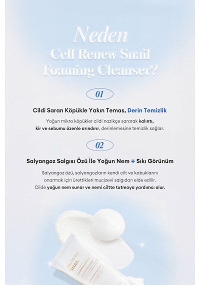 Missha Super Aqua Salyangoz Özlü & Aydınlatıcı Temizleme Köpüğü 100 ML