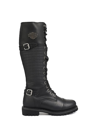 Harley Davidson Siyah Kadın Günlük Çizme 025Z100533-Tıny-Black-De 37 Siyah