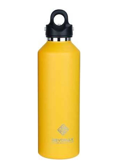 Revomax Paslanmaz Çelik Vakumlu Matara Sarı 950 Ml Renkli