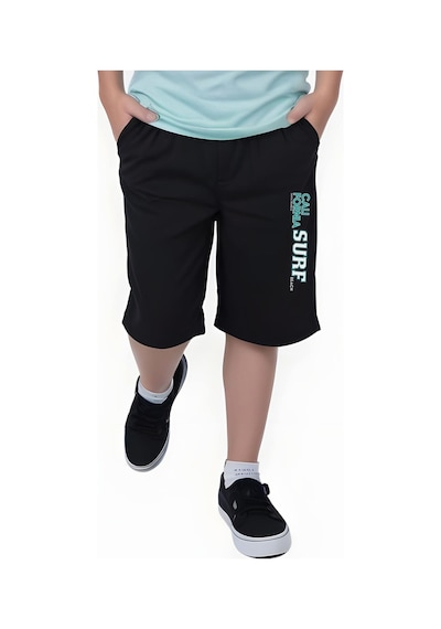 Fyk Kids Erkek Çocuk Yazlık Surf Baskılı Alt-üst Takım Mint Yeşil